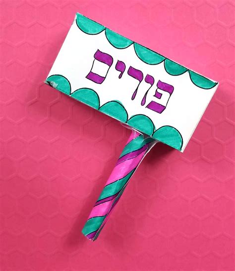 Purim Crafts for Adults