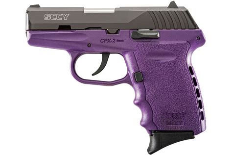 Purple SCCY 9mm Pistol