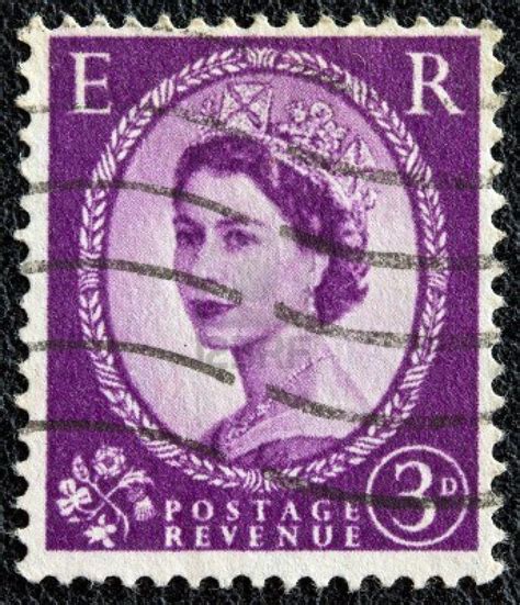 1944 Purple Stamp