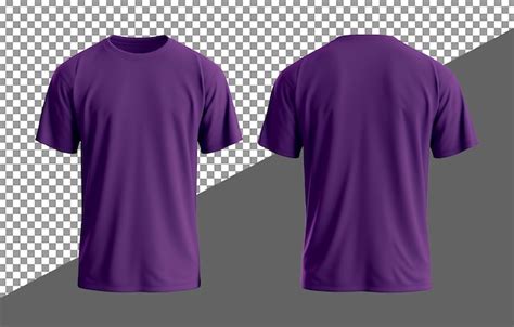 Purple T Shirt Design Elements