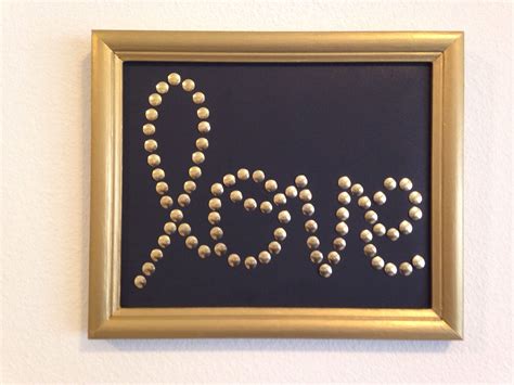 Push Pin Art DIY