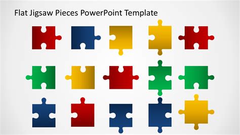 Puzzle piece templates for PowerPoint