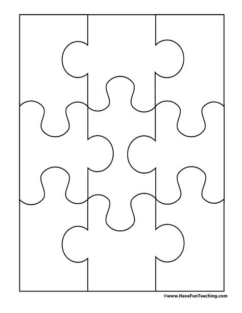 Puzzle Template 9