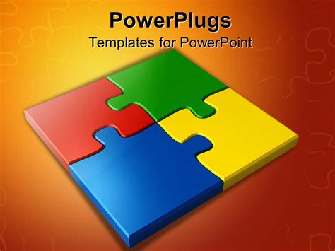 Puzzle Template PowerPoint Free