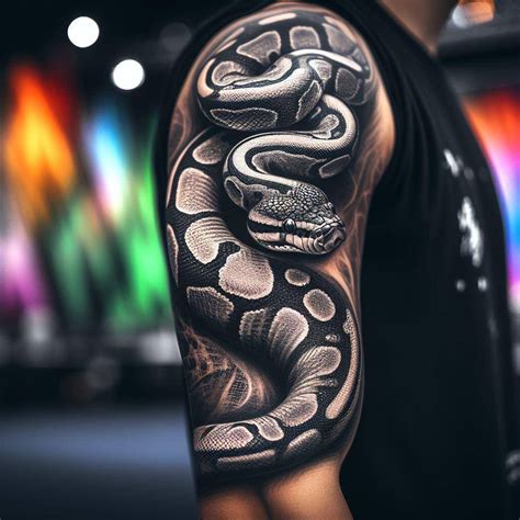 Python Tattoo Design