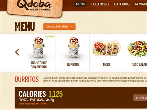 Qdoba Nutrition