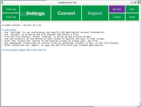 QFX Converter Software