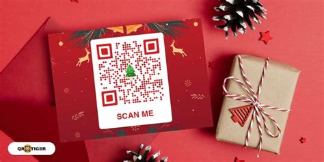 QR Code Christmas Card Address Change Ideas