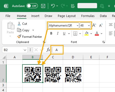 QR Code Generator in Excel