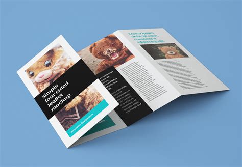 Quad Fold Brochure Layout