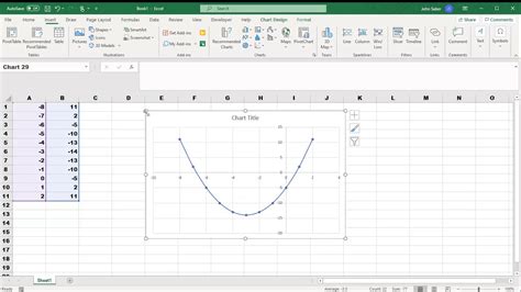 Quadratic Formula Excel Example 6