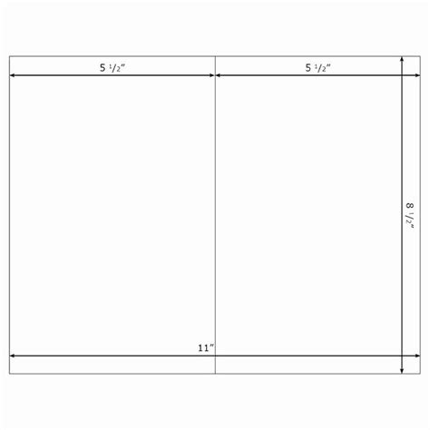 Quarter Fold Card Template Download Free