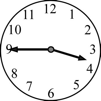 Quarter-Hour Clock Face