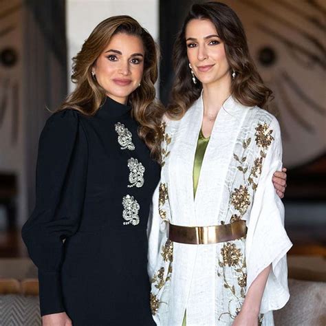 Queen Rania's kids at a family event