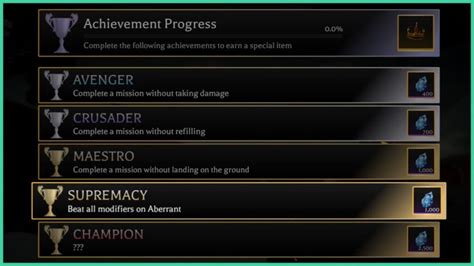 Quest Supremacy Achievements