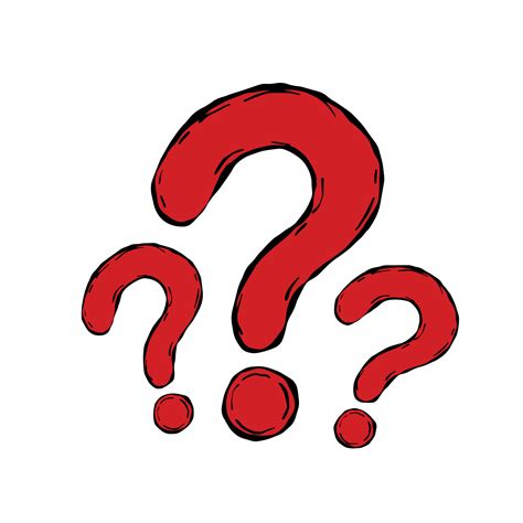 A question mark symbol with a transparent background used in a graphic design project