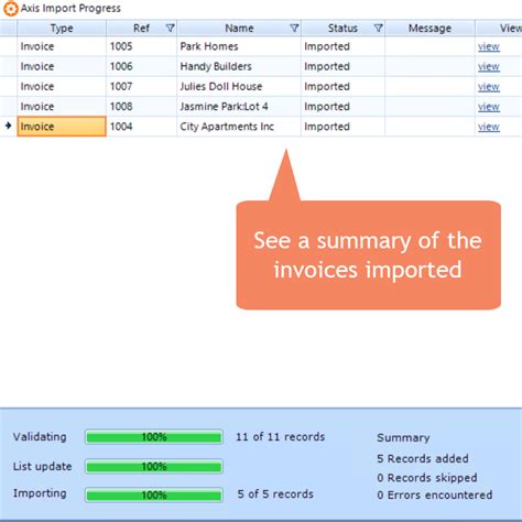 QuickBooks Batch Import