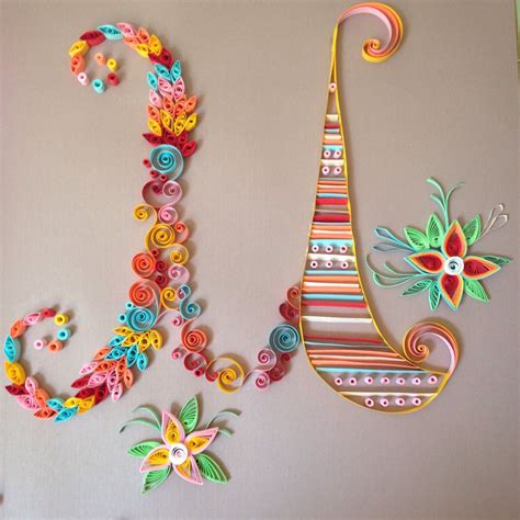 Quilling Letter Templates