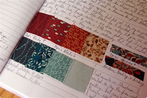 Quilt Journal Fabric Swatch