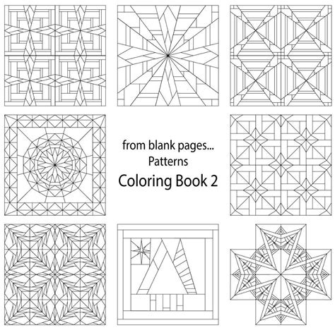 Quilt Patterns For Adults Coloring Pages