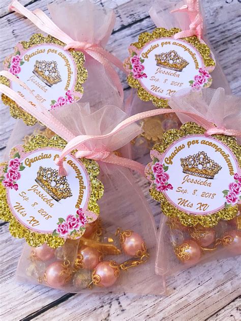 Quinceanera favors ideas