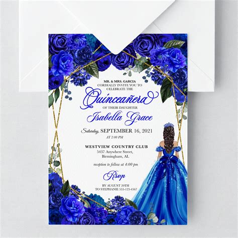 Quinceanera Invitation Template 10