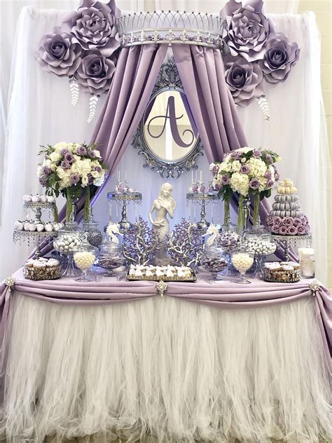 Quinceanera reception decorations