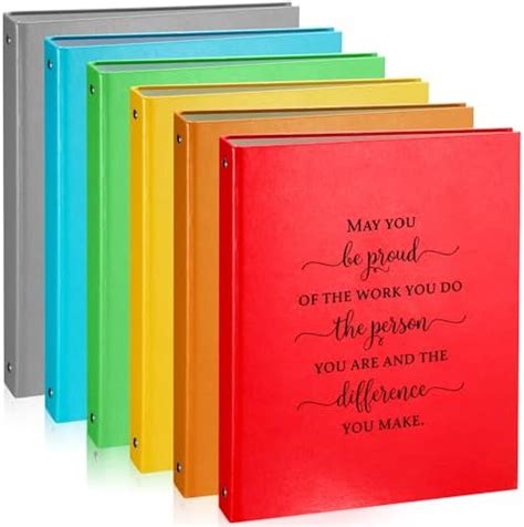 Quote Inspired Binder Covers