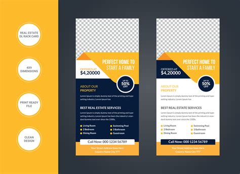 Rack Card Template Design