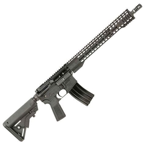 Radical Firearms AR-15 rifle with customized accessories