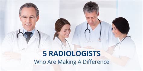 Radiology Make a Difference