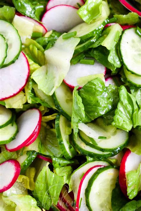 Radishes and Lettuce