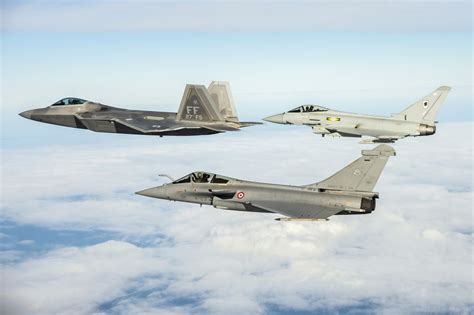 Rafale vs F-22 Comparison