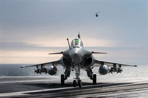 Rafale M Fighter Aircraft on Charles De Gaulle