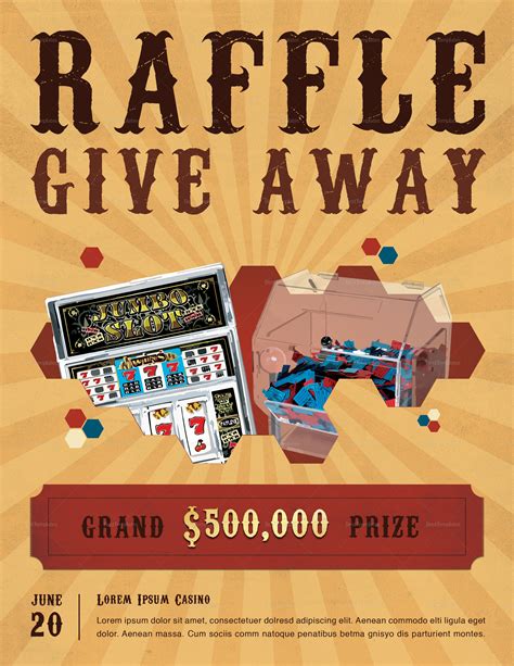 Raffle Flyer Template Customization