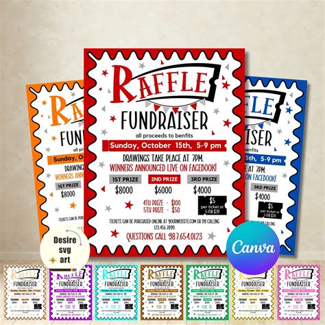 Raffle Ticket Templates for Non-Profits