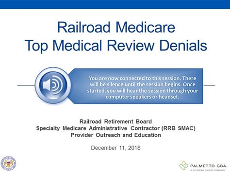 Railroad Medicare Claims