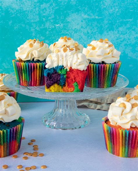 Rainbow Cupcake Recipes