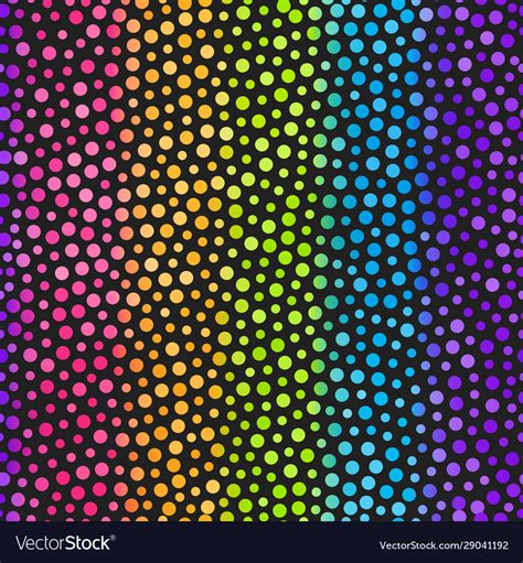 Rainbow Dot Patterns