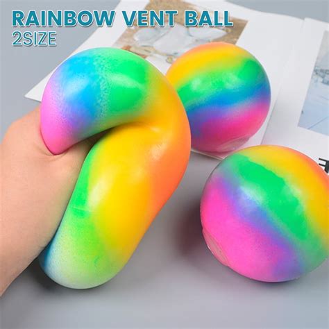 Rainbow Dot Stress Relief