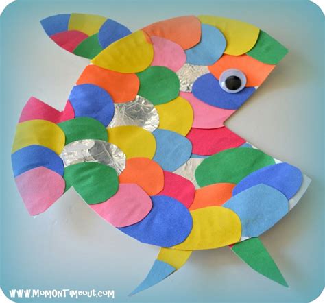 Rainbow Fish Crafts For Kids