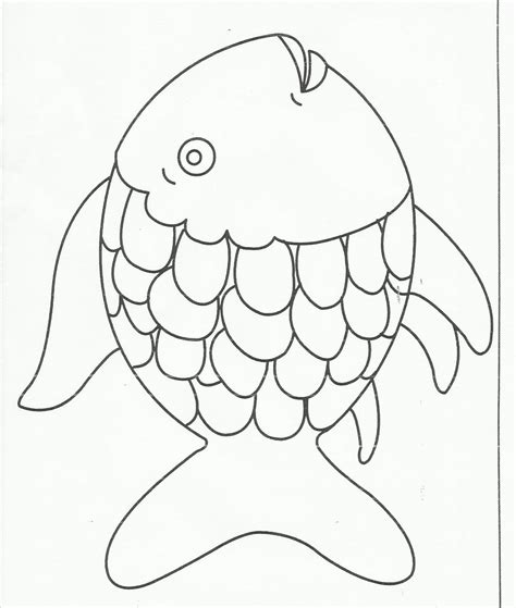 Rainbow Fish Printable Templates