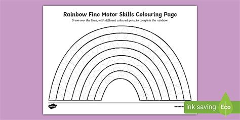 Rainbow Friends Fine Motor Skills