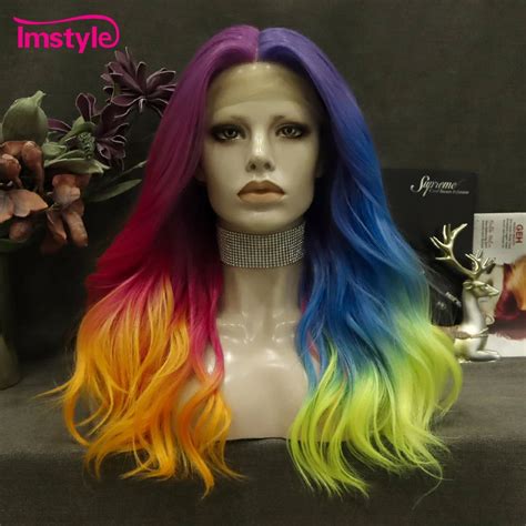 Rainbow Wig Styles