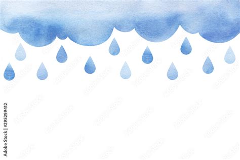 Raindrop border template