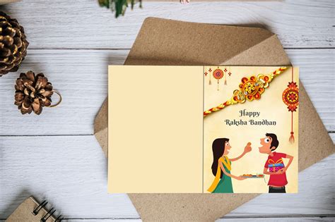 Raksha Bandhan Printable Card Design 3