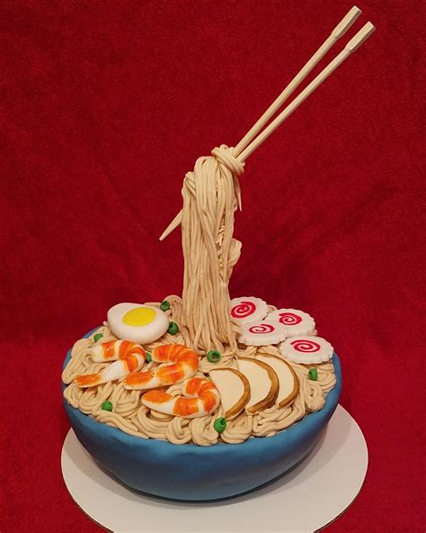 Ramen noodle cakes, a creative prison food recipe.