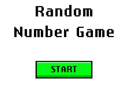 Generating Random Numbers for Games and Quizzes