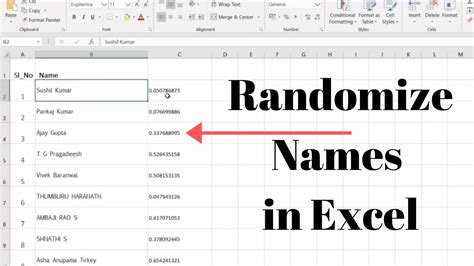 Using the Randomize Data Tool