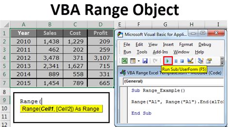 Range object example